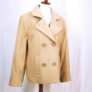 ❣️🔥🦅 AMERICAN EAGLE CAMEL PEA COAT 🦅🔥❣️